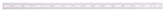 ProSource 25213PHL Shelf Standard, 2 mm Thick Material, 5/8 in W, 48 in H, Steel, White